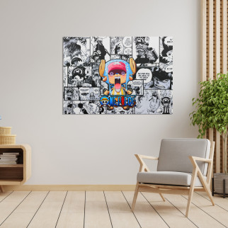 Плакат-постер з принтом Кавун One Piece Ван Піс Tony Tony Chopper Тоні Чоппер Плакат комікс ПЛ000693(А3+) - Інтернет-магазин спільних покупок ToGether