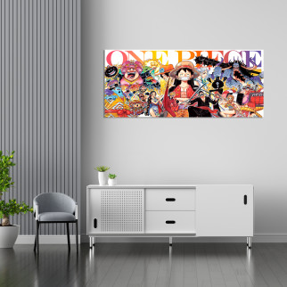 Плакат-постер з принтом Кавун One Piece Ван-Піс Luffy Луффі та команда One Piece 2 A4 ПЛ000699(A4) - Інтернет-магазин спільних покупок ToGether