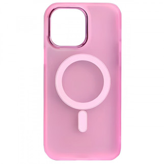 Чохол TPU+PC Lily with MagSafe для Apple iPhone 12 Pro / 12 (6.1") Light Pink - Інтернет-магазин спільних покупок ToGether