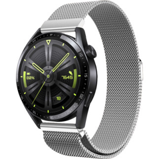 Ремінець 22 мм міланська петля BeWatch для Huawei Watch GT3 46mm Срібний (1020205.3U) - Інтернет-магазин спільних покупок ToGether