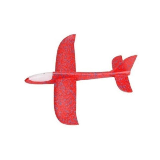 Літак планер метальний UTM Red 48 см з кабіною що світиться (45402R) - Інтернет-магазин спільних покупок ToGether