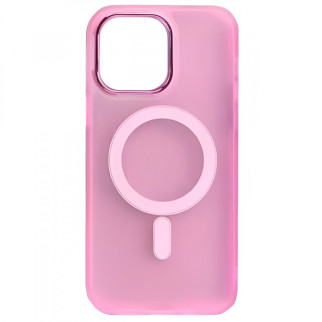 Чохол TPU+PC Lily with MagSafe для Apple iPhone 14 (6.1") Light Pink - Інтернет-магазин спільних покупок ToGether