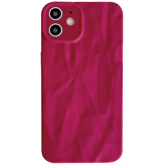 Чохол TPU Texture для Apple iPhone 12 (6.1") Red - Інтернет-магазин спільних покупок ToGether