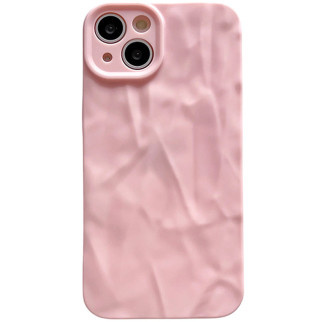 Чохол TPU Texture для Apple iPhone 13 (6.1") Pink - Інтернет-магазин спільних покупок ToGether