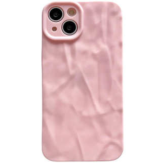 Чохол TPU Texture для Apple iPhone 15 (6.1") Pink - Інтернет-магазин спільних покупок ToGether