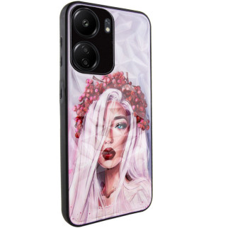 TPU+PC чохол Prisma Ladies для Xiaomi Redmi 13C / Poco C65 Ukrainian Girl - Інтернет-магазин спільних покупок ToGether