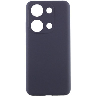 Чохол Silicone Cover Lakshmi Full Camera (AAA) для Xiaomi Redmi Note 13 4G Сірий / Dark Gray - Інтернет-магазин спільних покупок ToGether