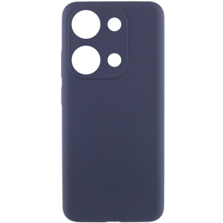 Чохол Silicone Cover Lakshmi Full Camera (AAA) для Xiaomi Redmi Note 13 4G Темно-синій / Midnight blue - Інтернет-магазин спільних покупок ToGether