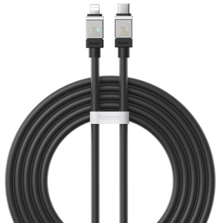 Дата кабель Baseus CoolPlay Series Type-C to Lightning 20W (1m) (CAKW00000) Black - Інтернет-магазин спільних покупок ToGether