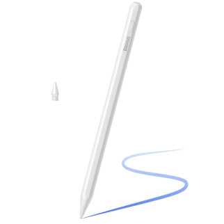 Стилус Baseus Smooth Writing 2 Series Dual Charging (Active version) (SXBC080102) White - Інтернет-магазин спільних покупок ToGether