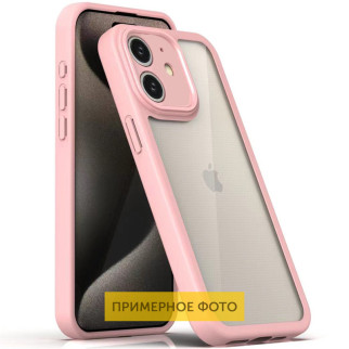TPU чохол Transparent + Colour 1,5mm для Apple iPhone XR (6.1") Pink - Інтернет-магазин спільних покупок ToGether
