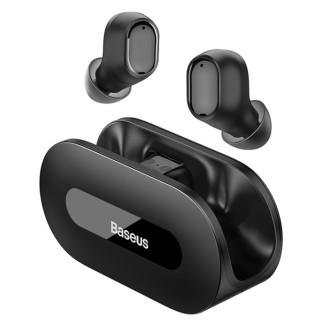 Бездротові TWS навушники Baseus Bowie EZ10 OS (A00054300116-Z) Black - Інтернет-магазин спільних покупок ToGether