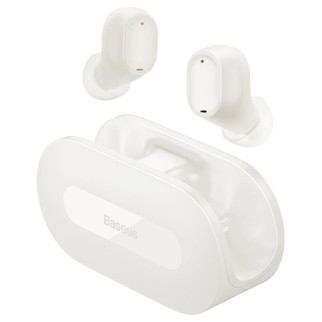 Бездротові TWS навушники Baseus Bowie EZ10 OS (A00054300116-Z) White - Інтернет-магазин спільних покупок ToGether
