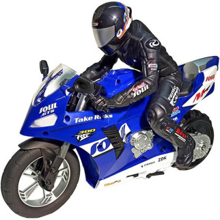 Мотоцикл на радиоуправлении Motorcycle Stunt Drift six-axis Gyroscope Blue - Інтернет-магазин спільних покупок ToGether