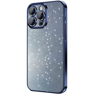Чохол TPU+PC Glittershine для Apple iPhone 12 (6.1") Dark Blue - Інтернет-магазин спільних покупок ToGether