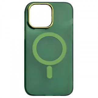 Чохол TPU+PC Lily with MagSafe для Apple iPhone 13 Pro (6.1") Army Green - Інтернет-магазин спільних покупок ToGether