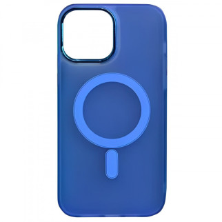 Чохол TPU+PC Lily with MagSafe для Apple iPhone 13 Pro (6.1") Blue - Інтернет-магазин спільних покупок ToGether