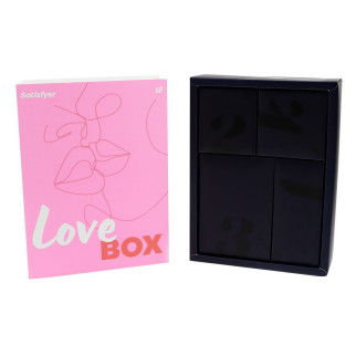 Подарунковий набір Satisfyer Love Box, іграшка для нього та для неї, білизна, мішечок для зберігання - Інтернет-магазин спільних покупок ToGether