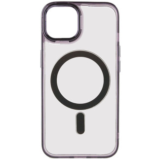 Чохол TPU Iris with MagSafe для Apple iPhone 15 (6.1") Чорний - Інтернет-магазин спільних покупок ToGether