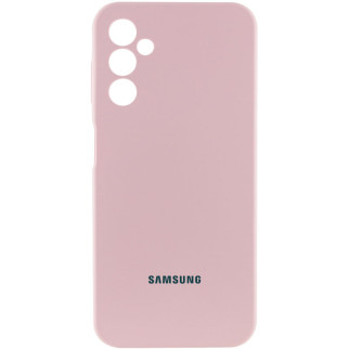 Чохол Silicone Cover Lakshmi Full Camera (AAA) with Logo для Samsung Galaxy A15 4G/5G Рожевий / Pink Sand - Інтернет-магазин спільних покупок ToGether