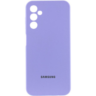 Чохол Silicone Cover Lakshmi Full Camera (AAA) with Logo для Samsung Galaxy A15 4G/5G Бузковий / Dasheen - Інтернет-магазин спільних покупок ToGether