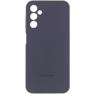 Чохол Silicone Cover Lakshmi Full Camera (AAA) with Logo для Samsung Galaxy A24 4G Сірий / Dark Gray - Інтернет-магазин спільних покупок ToGether