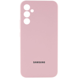 Чохол Silicone Cover Lakshmi Full Camera (AAA) with Logo для Samsung Galaxy A34 5G Рожевий / Pink Sand - Інтернет-магазин спільних покупок ToGether