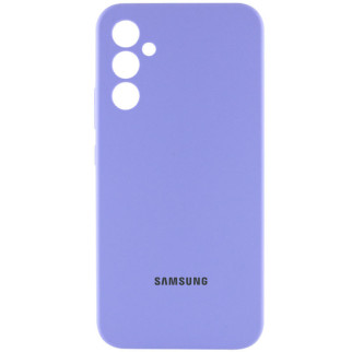 Чохол Silicone Cover Lakshmi Full Camera (AAA) with Logo для Samsung Galaxy A54 5G Бузковий / Dasheen - Інтернет-магазин спільних покупок ToGether