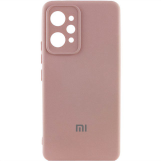 Чохол Silicone Cover Lakshmi Full Camera (AAA) with Logo для Xiaomi Redmi 12 Рожевий / Pink Sand - Інтернет-магазин спільних покупок ToGether