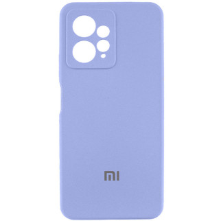 Чохол Silicone Cover Lakshmi Full Camera (AAA) with Logo для Xiaomi Redmi Note 12 4G Бузковий / Dasheen - Інтернет-магазин спільних покупок ToGether