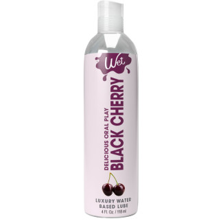 Лубрикант на водній основі Wet Oral Play Black Cherry (118 мл), їстівний, без цукру - Інтернет-магазин спільних покупок ToGether