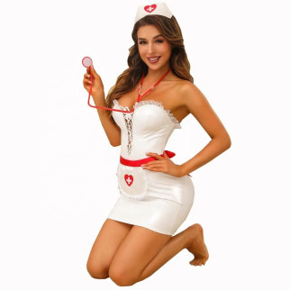 Еротичний костюм медсестри JSY 8303 One Size - Інтернет-магазин спільних покупок ToGether