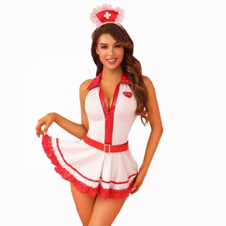 Еротичний костюм медсестри JSY 8306 One Size - Інтернет-магазин спільних покупок ToGether