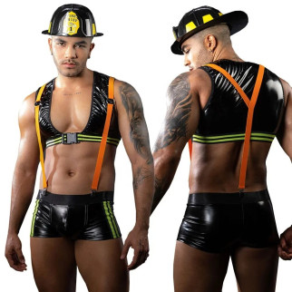 Чоловічий еротичний костюм пожежного JSY 9108 One Size - Інтернет-магазин спільних покупок ToGether