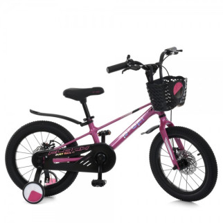 Велосипед дитячий Profi FlashMB-1683-3 16 дюймів рожевий - Інтернет-магазин спільних покупок ToGether