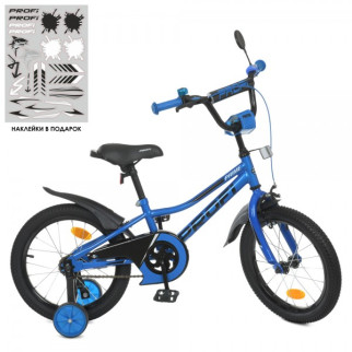 Велосипед дитячий Profi Prime Y18223-1 18 дюймів синій - Інтернет-магазин спільних покупок ToGether