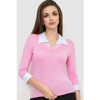Кофта жіноча, колір рожево-білий, 186R307-1 - Інтернет-магазин спільних покупок ToGether
