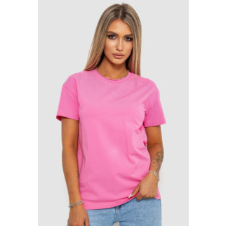 Футболка жіноча однотонна, колір рожевий, 102R5248 - Інтернет-магазин спільних покупок ToGether