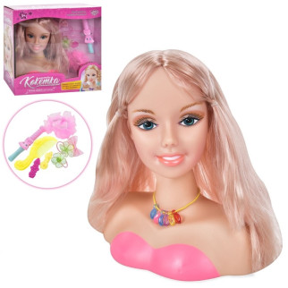Лялька голова для зачісок Limo Toy 2312-2 20 см - Інтернет-магазин спільних покупок ToGether