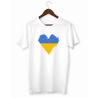 Футболка з принтом "Українське серце" Push IT - Інтернет-магазин спільних покупок ToGether