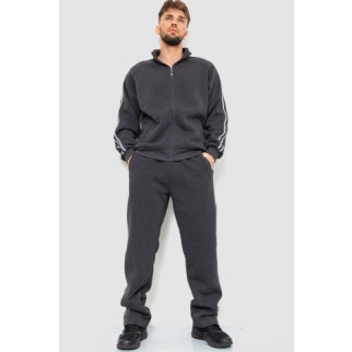 Спорт чоловічий костюм на флісі, колір темно-сірий, 244R932 - Інтернет-магазин спільних покупок ToGether