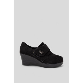 Туфлі жіночі замша, колір чорний, 243R52-2 - Інтернет-магазин спільних покупок ToGether