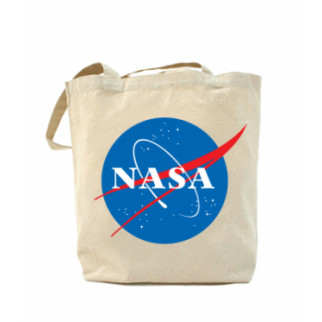 Еко-сумка, шоппер з принтом повсякденна NASA - Інтернет-магазин спільних покупок ToGether