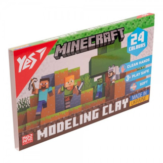 Пластилін YES Minecraft 540682 24 кольори - Інтернет-магазин спільних покупок ToGether