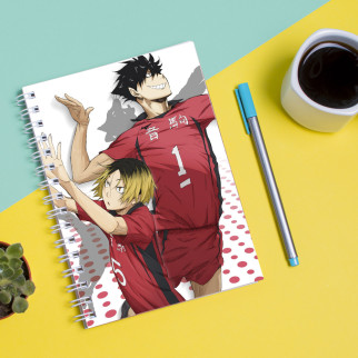 Скетчбук Sketchbook (блокнот) для малювання з принтом Haikyu - Волейбол 7 - Інтернет-магазин спільних покупок ToGether