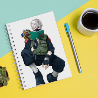 Скетчбук Sketchbook (блокнот) для малювання з принтом Naruto Наруто Какаші - Інтернет-магазин спільних покупок ToGether