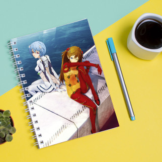 Скетчбук Sketchbook (блокнот) для малювання з принтом Neon Genesis Evangelion Євангеліон нового покоління EVA Єва 6 - Інтернет-магазин спільних покупок ToGether