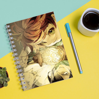 Скетчбук Sketchbook (блокнот) для малювання з принтом The Promised Neverland - Обіцяний Неверленд 12 - Інтернет-магазин спільних покупок ToGether