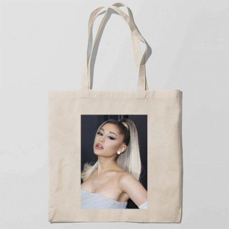 Еко-сумка, шоппер з принтом повсякденна Ariana Grande-Аріана Гранде - Інтернет-магазин спільних покупок ToGether