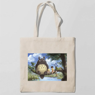 Еко-сумка, шоппер з принтом повсякденна Мій сусід Тоторо – Tonari no Totoro - Інтернет-магазин спільних покупок ToGether